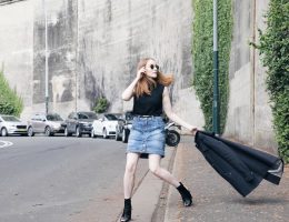 MASSIMO DUTTI | Sleeveless Polo Knit In Black | Seymour & Ford